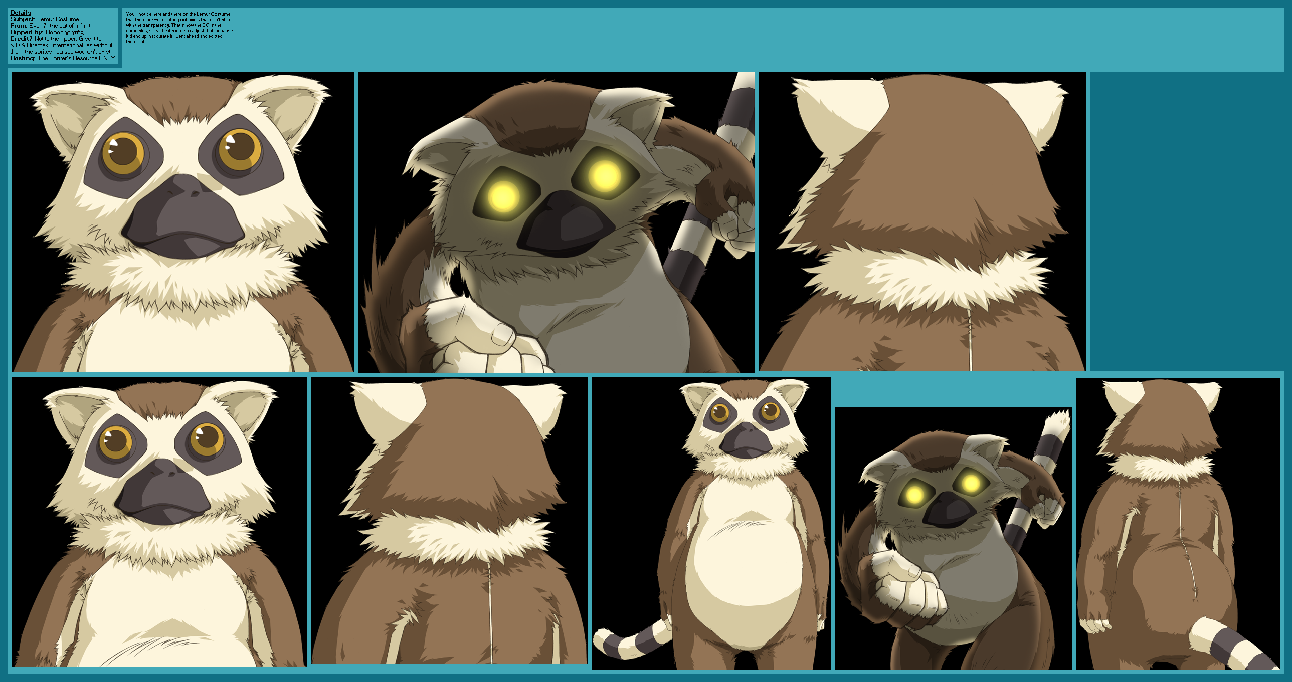 Ever17 -the out of infinity- - Lemur Costume