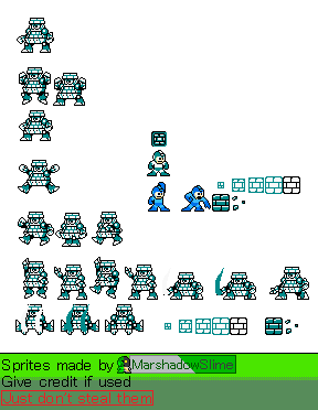 Mega Man Customs - Block Man (NES-Style)