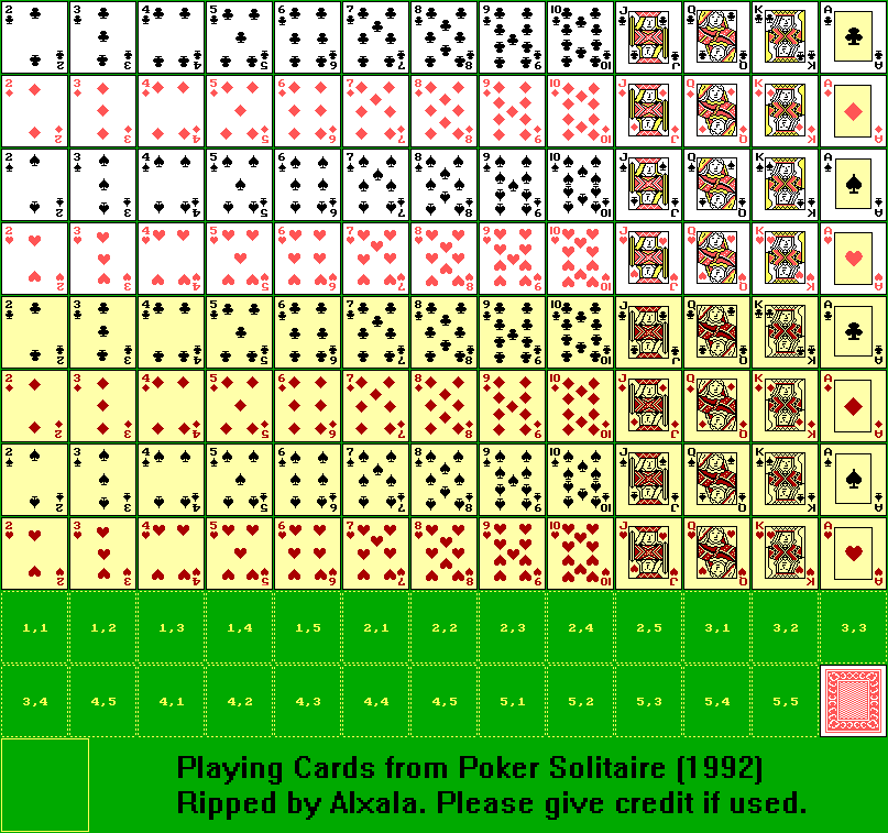 Poker Solitaire - Playing Cards