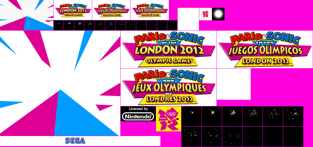 Mario & Sonic at the London 2012 Olympic Games - Wii Menu Icon and Banner
