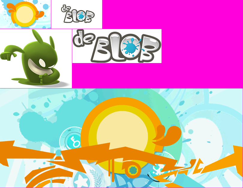 de Blob - Wii Menu Icon and Banner
