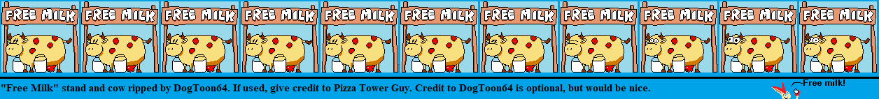 Free Milk Stand