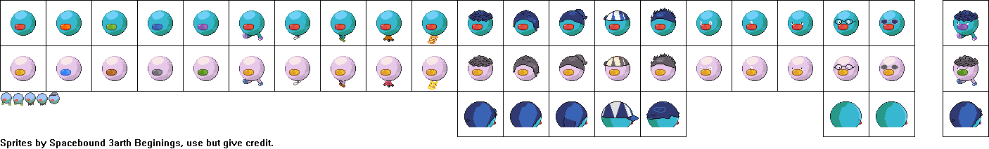 Zoombinis Customs - Zoombinis (Pokémon Ruby & Sapphire-Style)