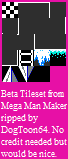 Mega Man Maker - Beta Tileset