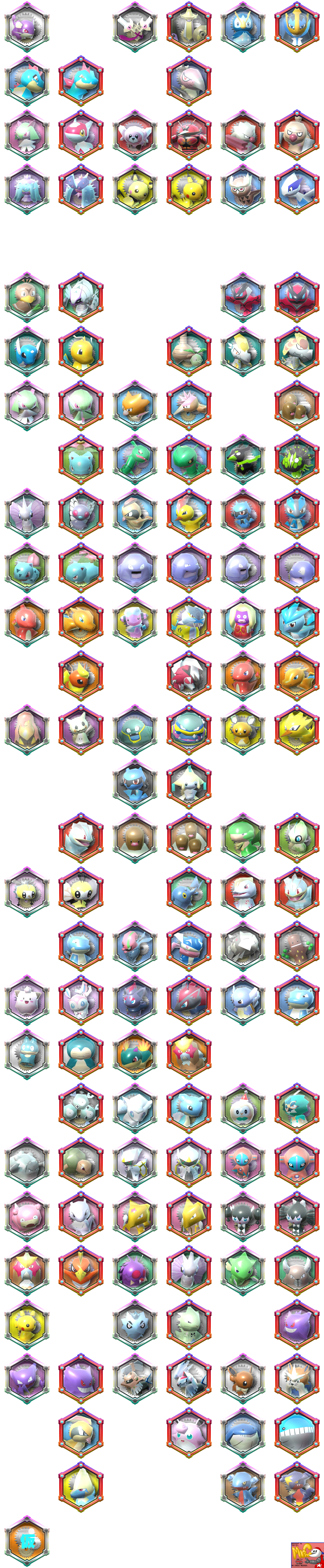 Pokémon Rumble Rush - Summon Gears