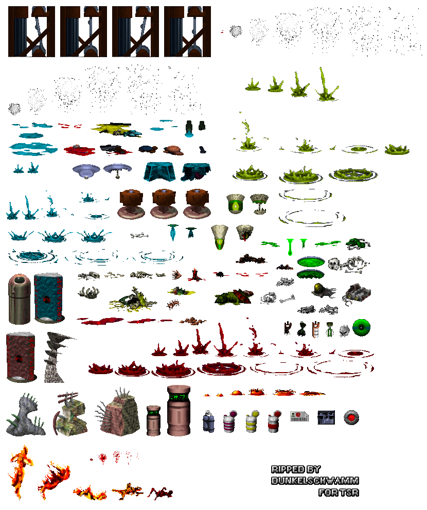 Marathon 2: Durandal - Props, Effects, and Items