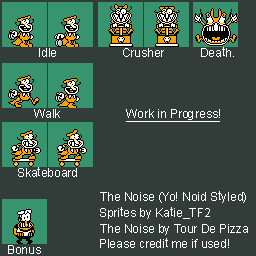 Pizza Tower Customs - The Noise (Yo! Noid-Style)