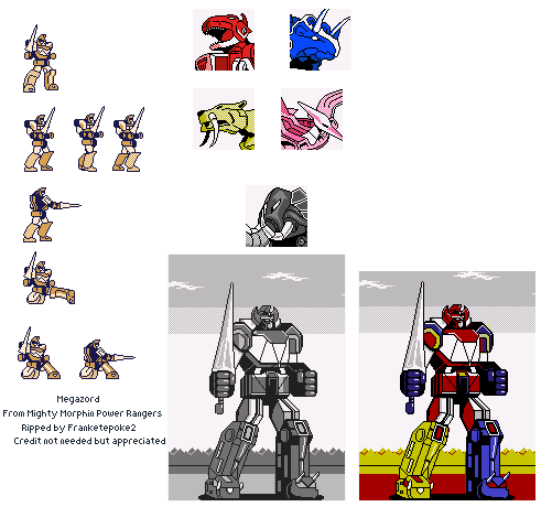 Mighty Morphin' Power Rangers - Megazord