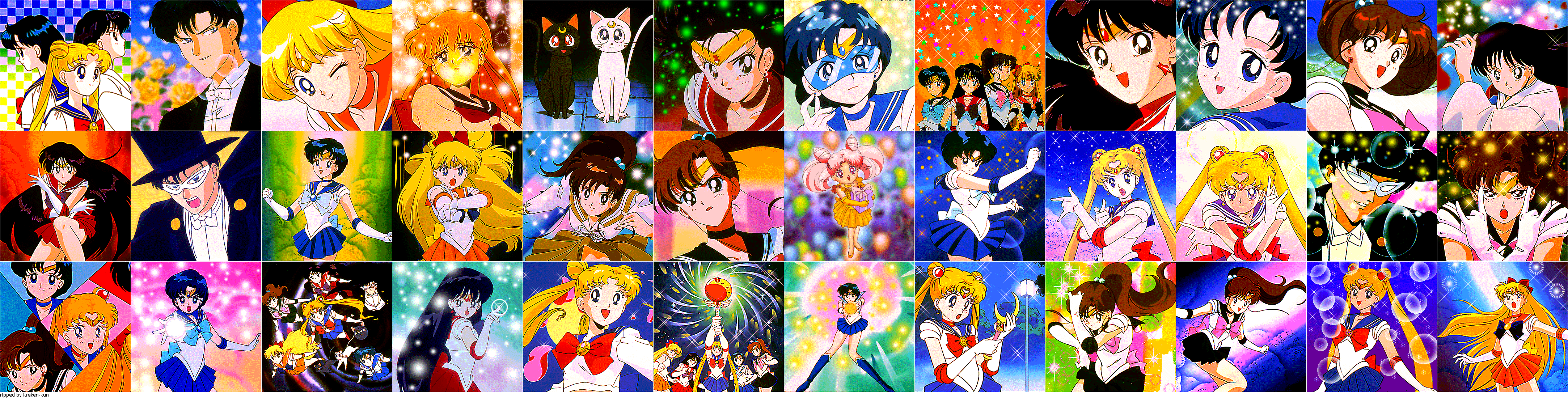 3D Adventures of Sailor Moon - Puzzle Images