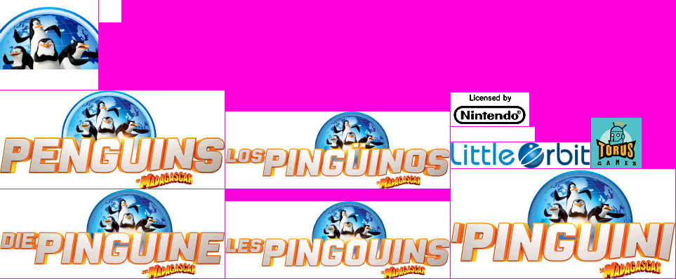 Penguins of Madagascar - Wii Menu Icon and Banner