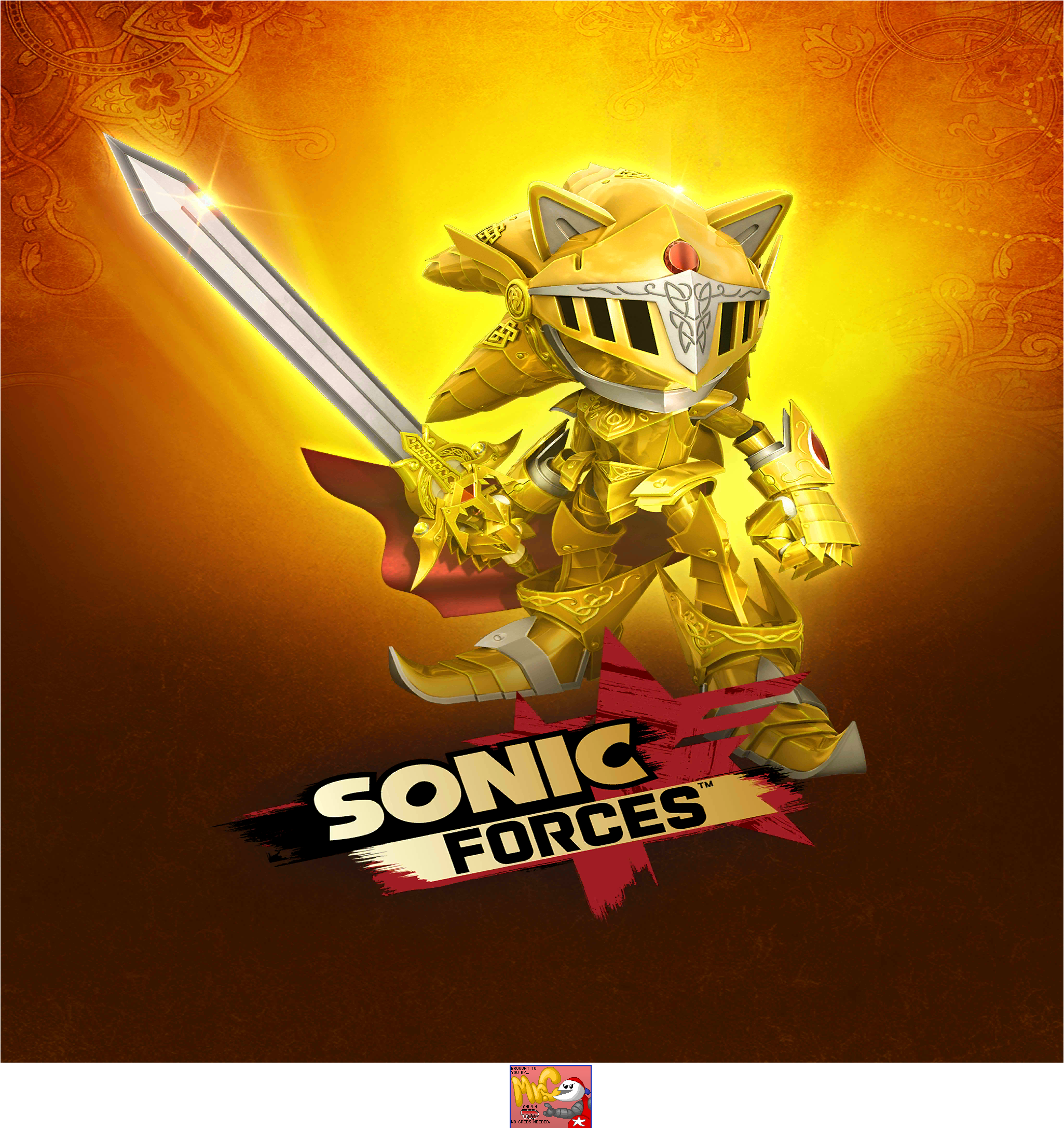 Mobile - Sonic Forces: Speed Battle - Splash Screen (Excalibur Sonic