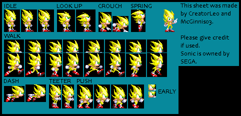 Super Sonic (Sonic 3-Style)