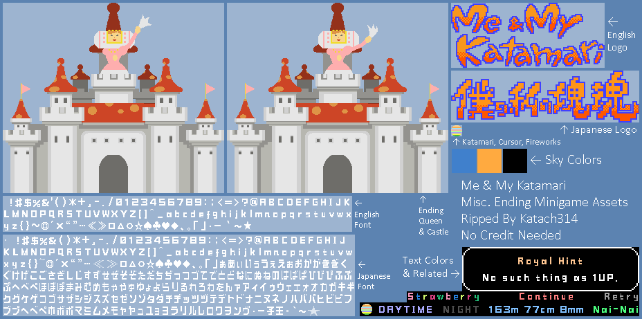 Me & My Katamari - Miscellaneous Assets