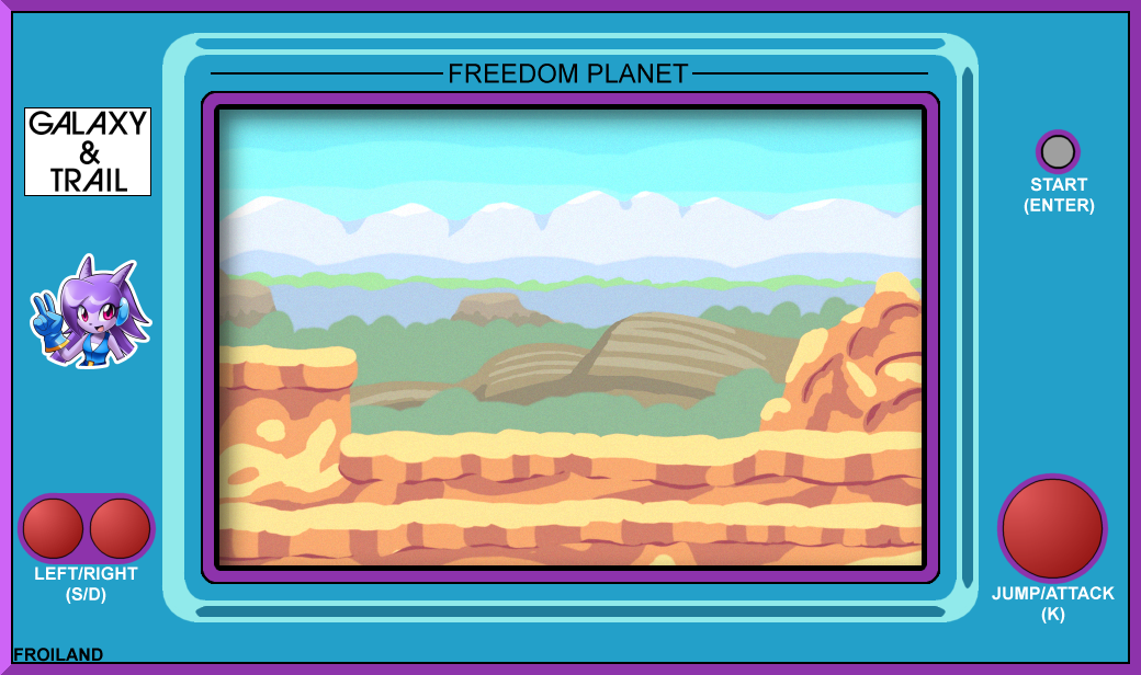 Freedom Planet LCD Game - Device