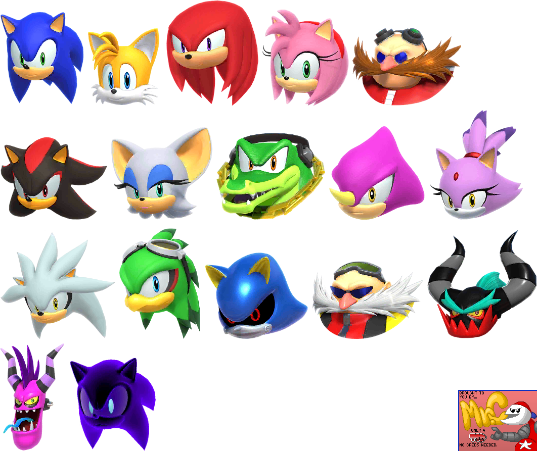 Sonic at the Olympic Games (Tokyo 2020) - Character Icons