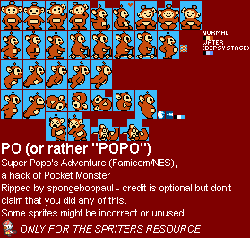 Super Popo's Adventure (Bootleg) - Po