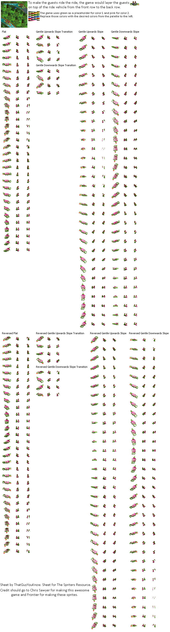 RollerCoaster Tycoon 2 - Crocodile Ride