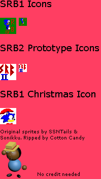 Sonic Robo Blast - Program Icons