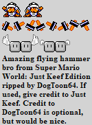 Super Mario World: Just Keef Edition (Hack) - Amazin' Flying Hammer Bro