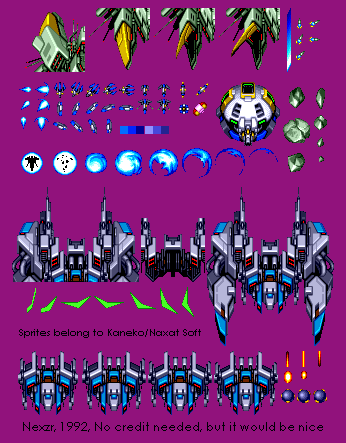 Nexzr (JPN) - Stages 1-3 Bosses