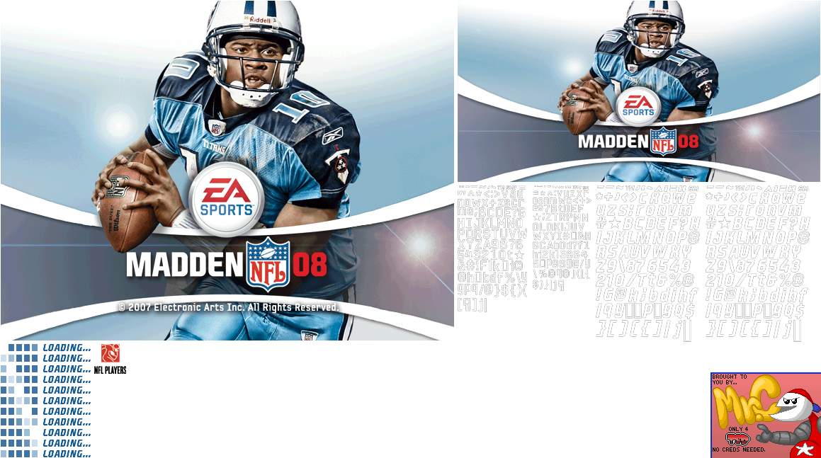 Madden NFL 08 - Title Screen