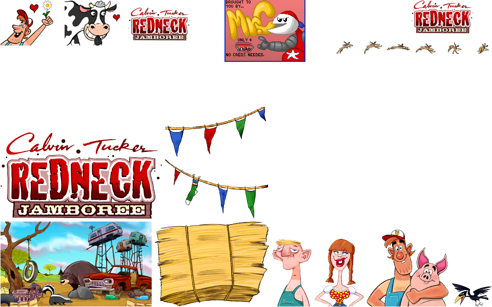 Calvin Tucker's Redneck Jamboree - Wii Menu Banner and Save Icon