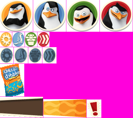 Penguins of Madagascar - In-Game HUD