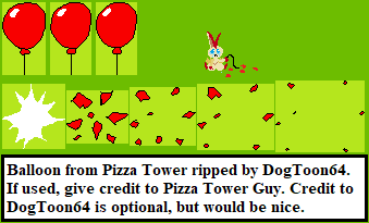 Pizza Tower - Balloon