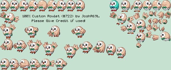 #722 Rowlet