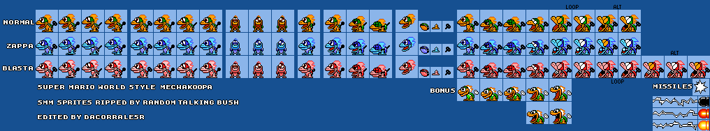 Mechakoopa (Super Mario World-Style)