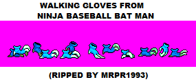 Ninja Baseball Bat Man - Walking Gloves