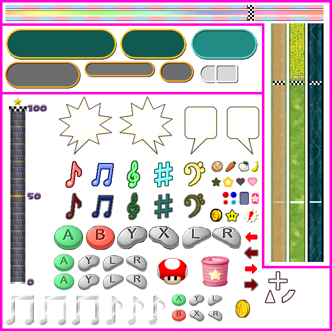 Mario Party 7 - Minigame UI