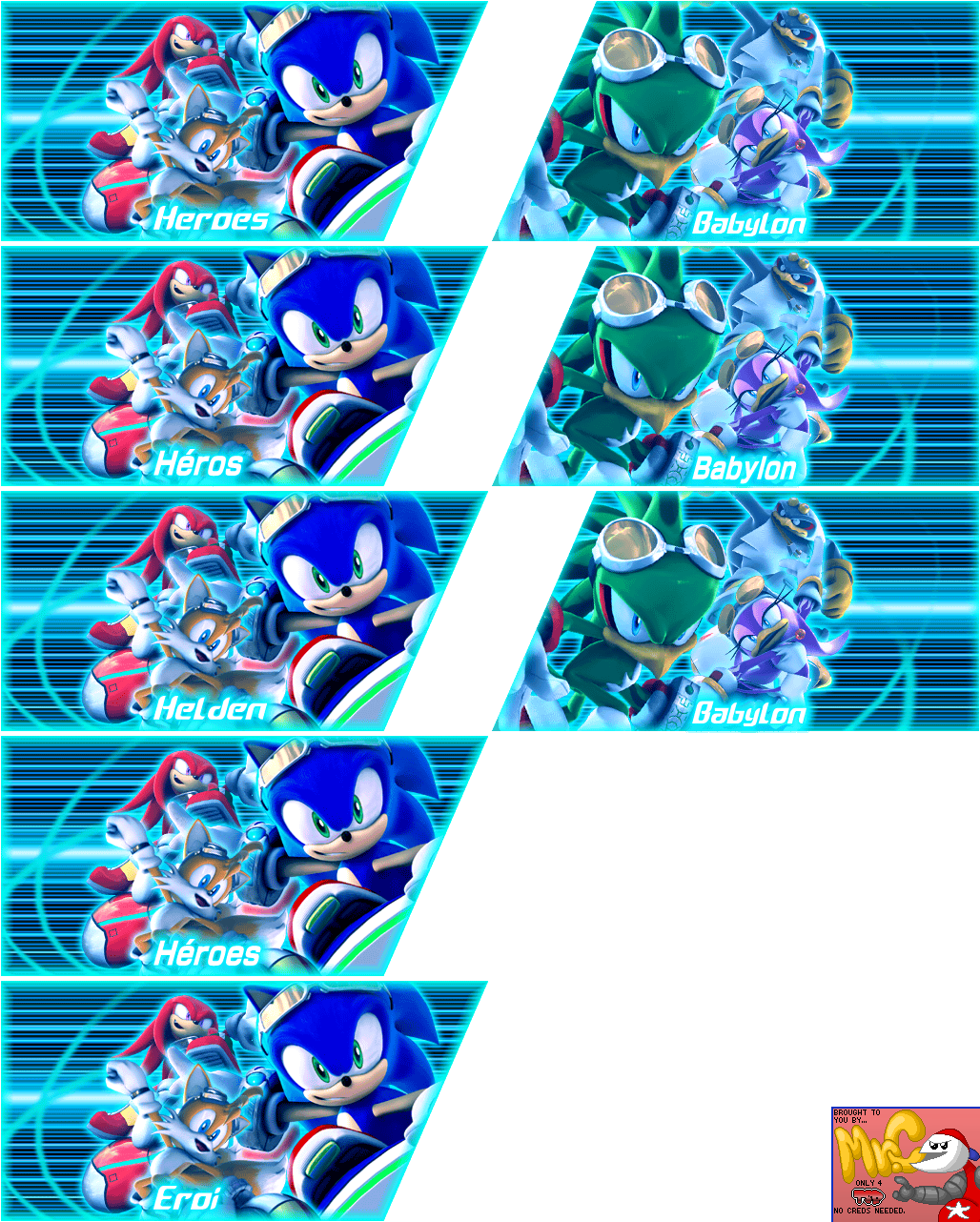 Story Mode Team Select