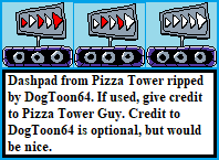Pizza Tower - Dashpad