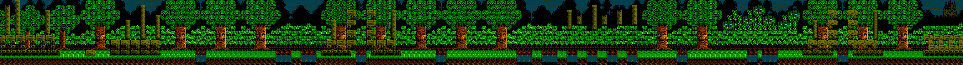 Donald Land (JPN) - Level 11 - Dark Forest World