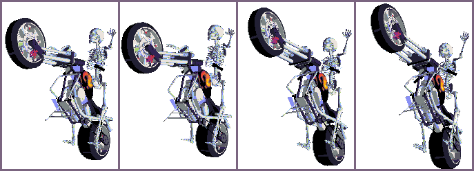Motorcycle Skeleton