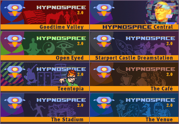 Hypnospace 2.0 Banners