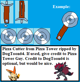 Pizza Tower - Pizza Cutter