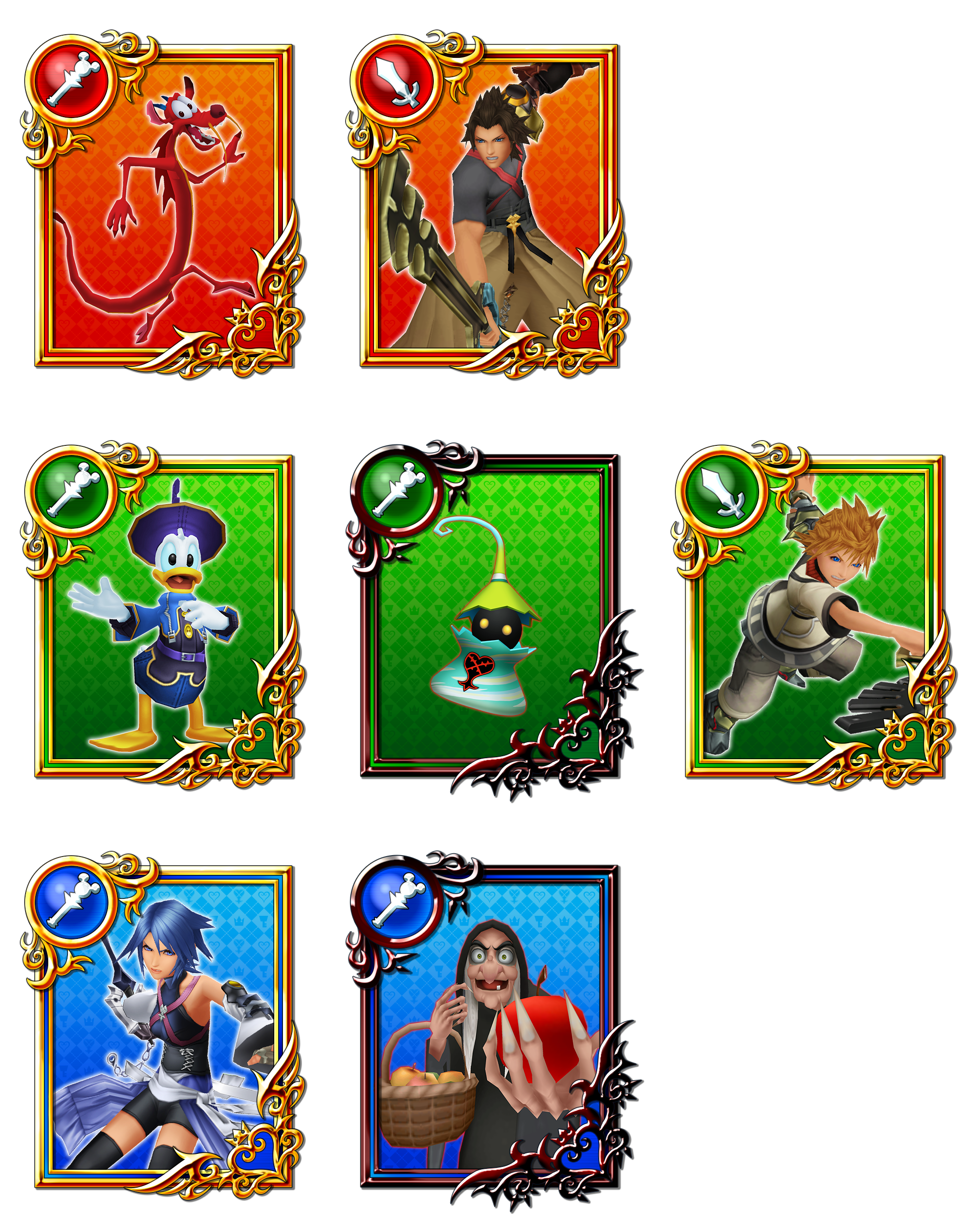 Kingdom Hearts Union χ - Card Set 03