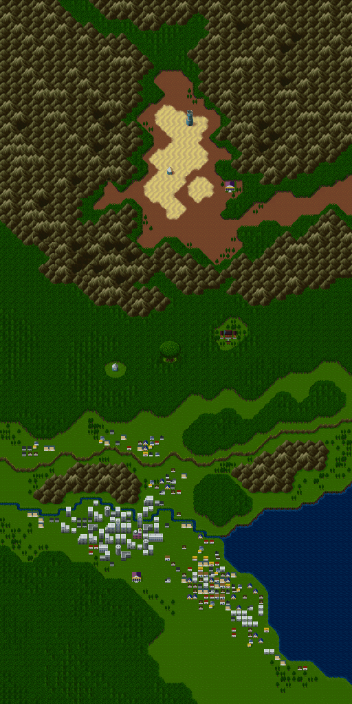 Majin Tensei (JPN) - Overworld