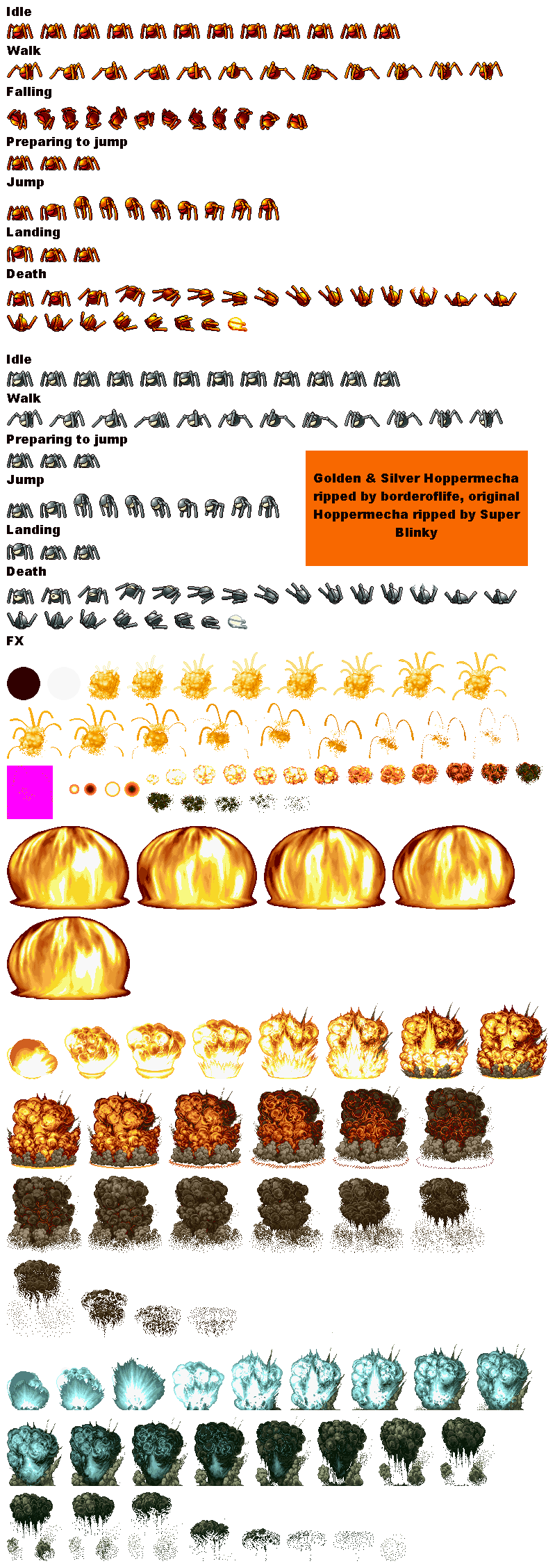 Metal Slug Attack - Golden & Silver Hoppermecha