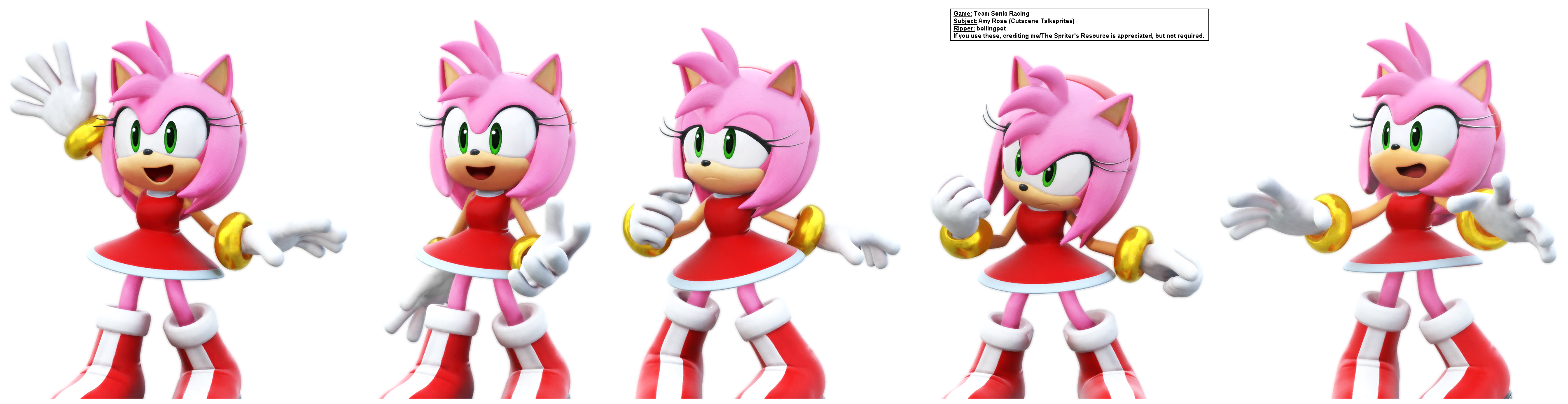 Team Sonic Racing - Amy Rose