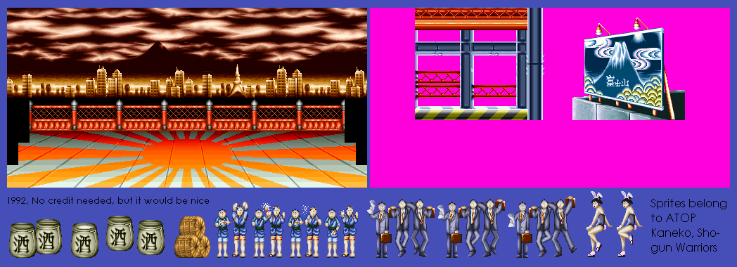 Shogun Warriors / Fujiyama Buster - Shogun's Stage
