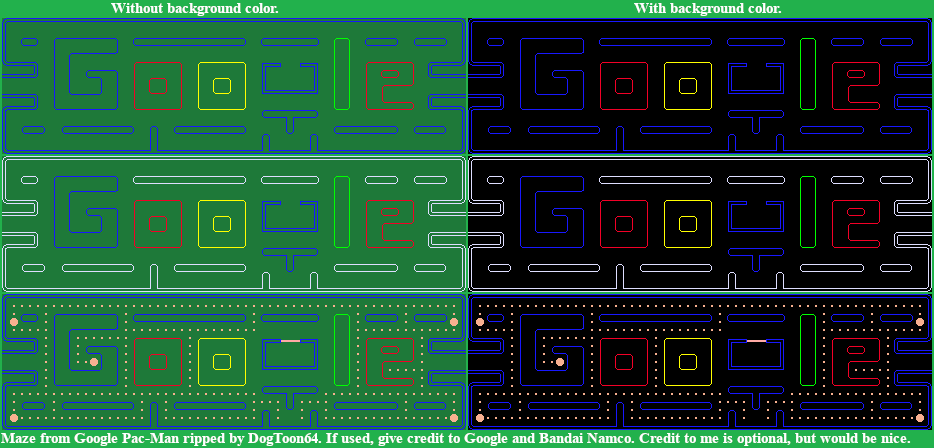 Google Doodles - Maze