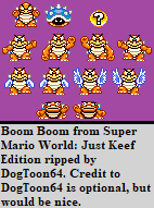 Super Mario World: Just Keef Edition (Hack) - Boom Boom