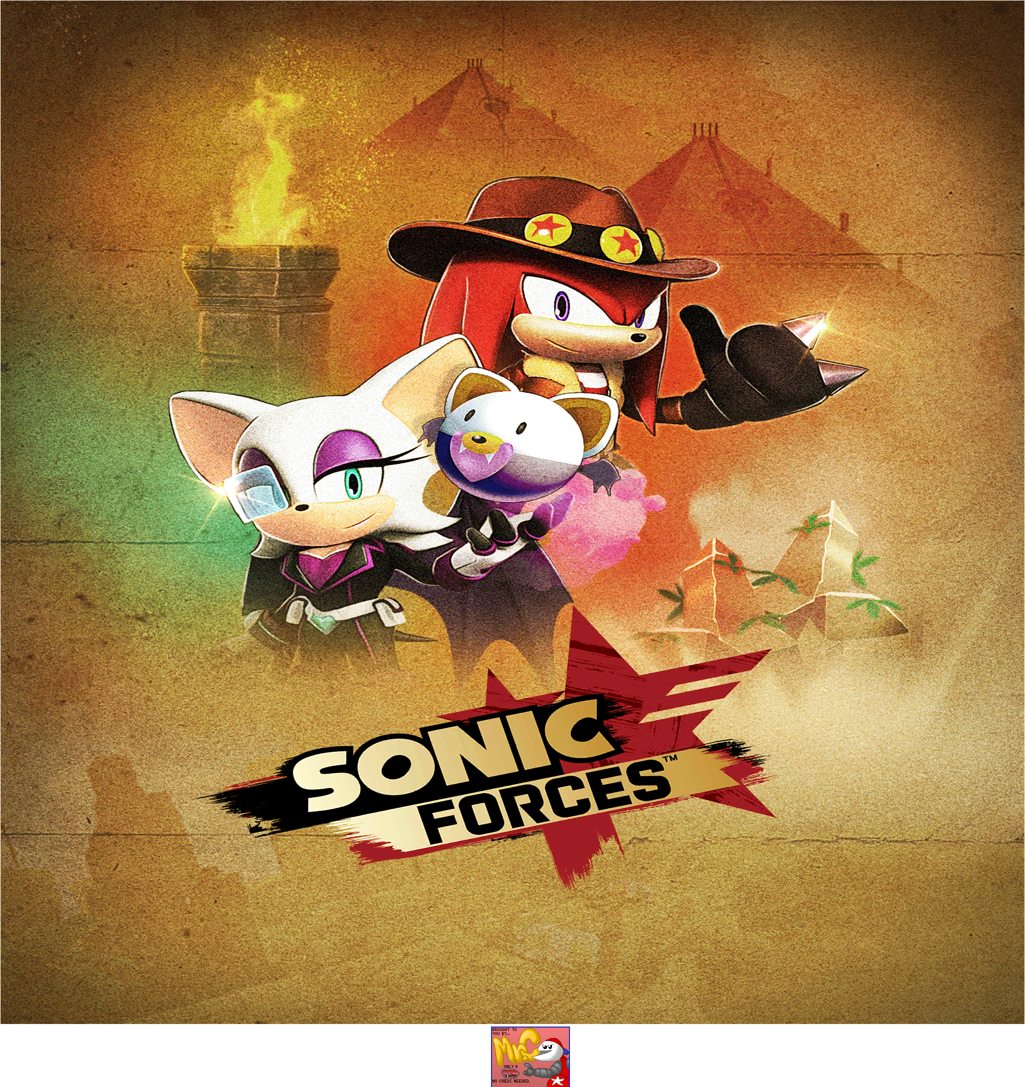Sonic Forces: Speed Battle - Splash Screen (Knuckles and Rouge)