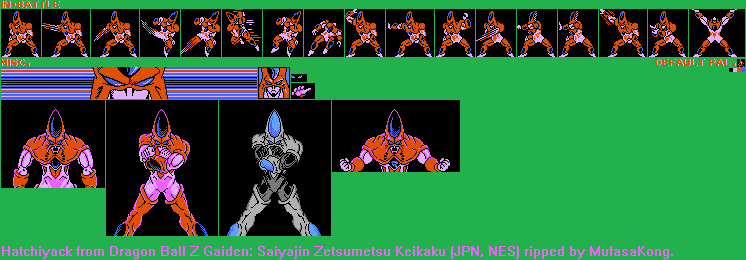 Nes Dragon Ball Z Gaiden Saiyajin Zetsumetsu Keikaku Hatchiyack The Spriters Resource Nes Dragon Ball Z Gaiden Saiyajin Zetsumetsu Keikaku Hatchiyack The Spriters Resource