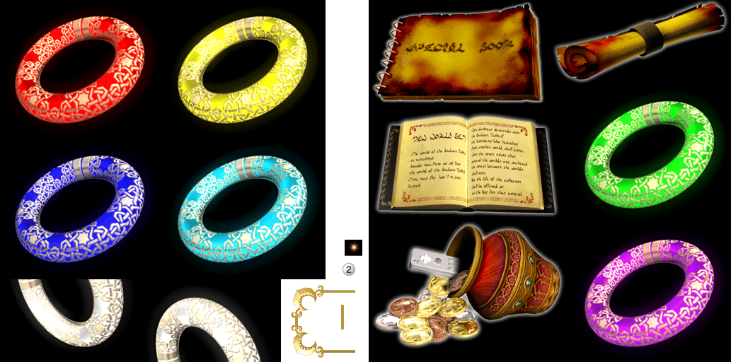 Sonic and the Secret Rings - Items