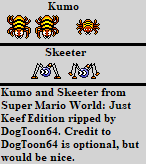 Super Mario World: Just Keef Edition (Hack) - Kumo and Skeeter