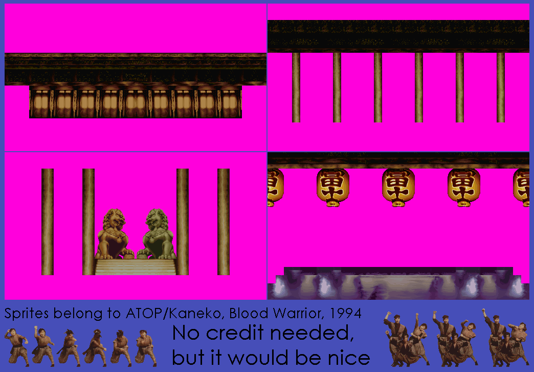 Blood Warrior - Kasumi's Stage